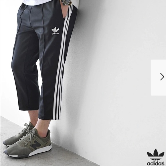 Adidas Original navy blue crop pant tracksuit xL - Picture 5 of 5